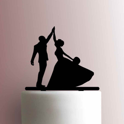 Wedding Dancing Couple - Acrylic Cake Topper