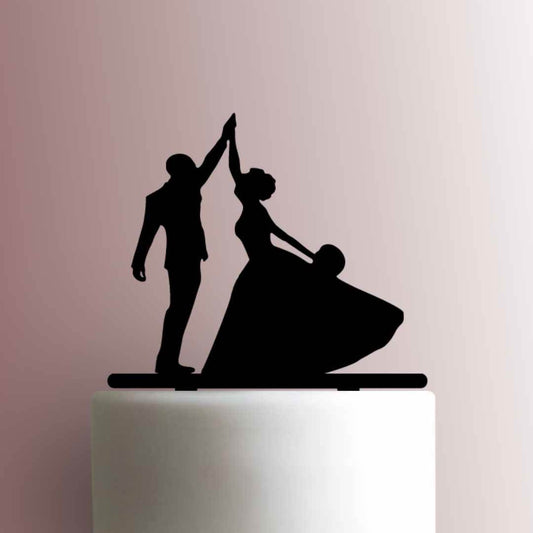 Wedding Dancing Couple - Acrylic Cake Topper
