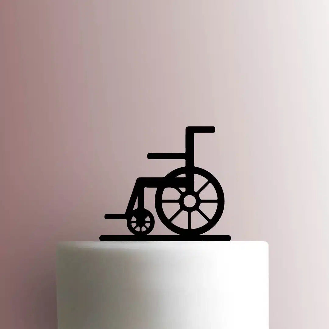Wheelchair - Acrylic Cake Topper
