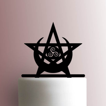 Wiccan Symbols - Acrylic Cake Topper