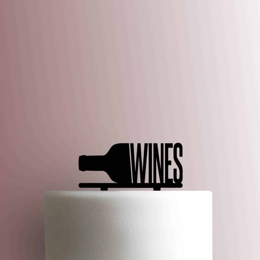 Wines - Acrylic Cake Topper