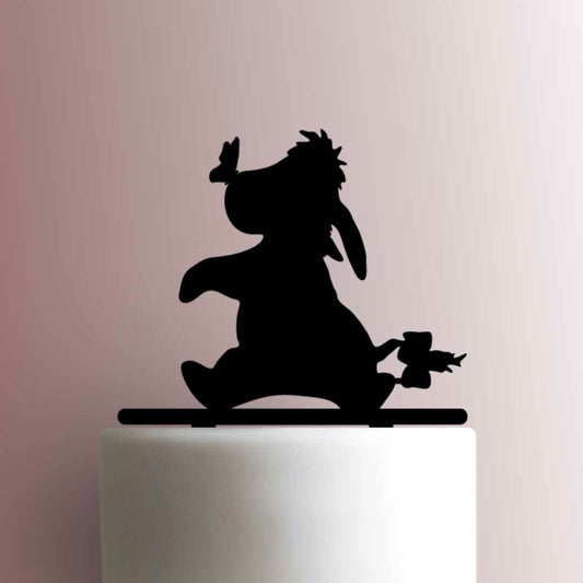 Winnie the Pooh ? Eeyore with Butterfly Body- Acrylic Cake Topper