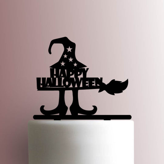 Witch Happy Halloween - Acrylic Cake Topper