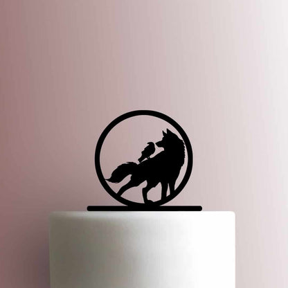 Wolf and Raven - Acrylic Cake Topper
