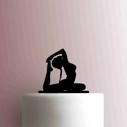 Yoga Pose - Acrylic Cake Topper