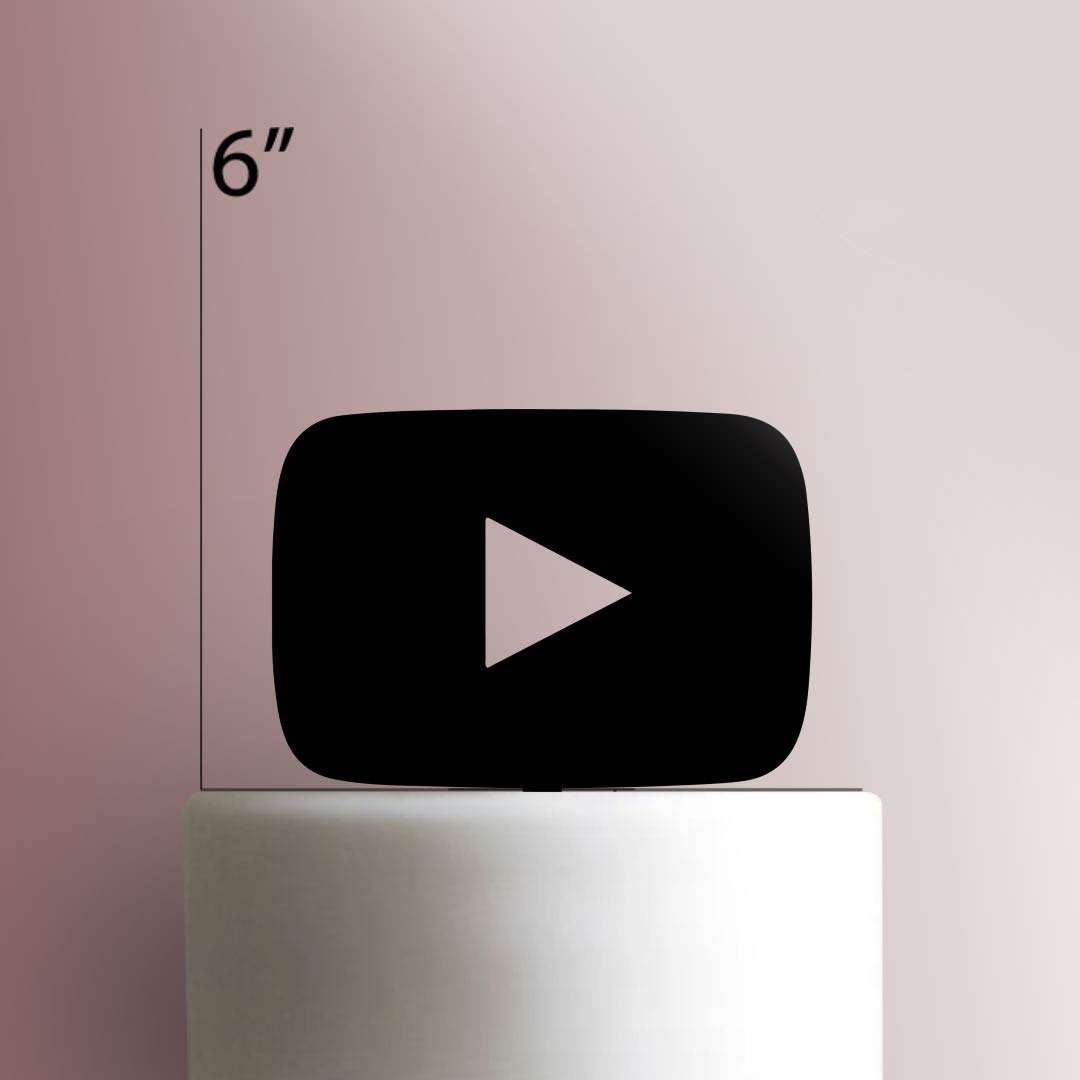 YouTube- Acrylic Cake Topper