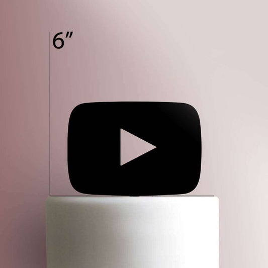 YouTube- Acrylic Cake Topper