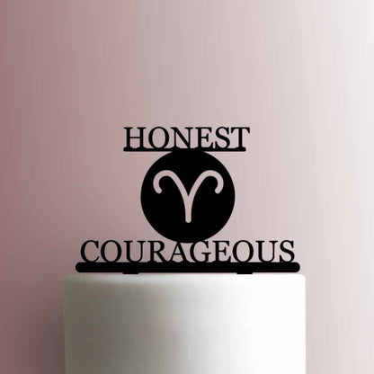 Zodiac ? Aries Characteristics - Acrylic Cake Topper
