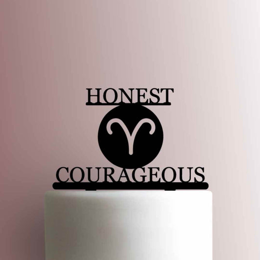 Zodiac ? Aries Characteristics - Acrylic Cake Topper
