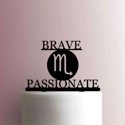 Zodiac ? Scorpio Characteristics - Acrylic Cake Topper