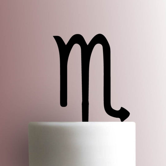 Zodiac ? Scorpio Symbol- Acrylic Cake Topper