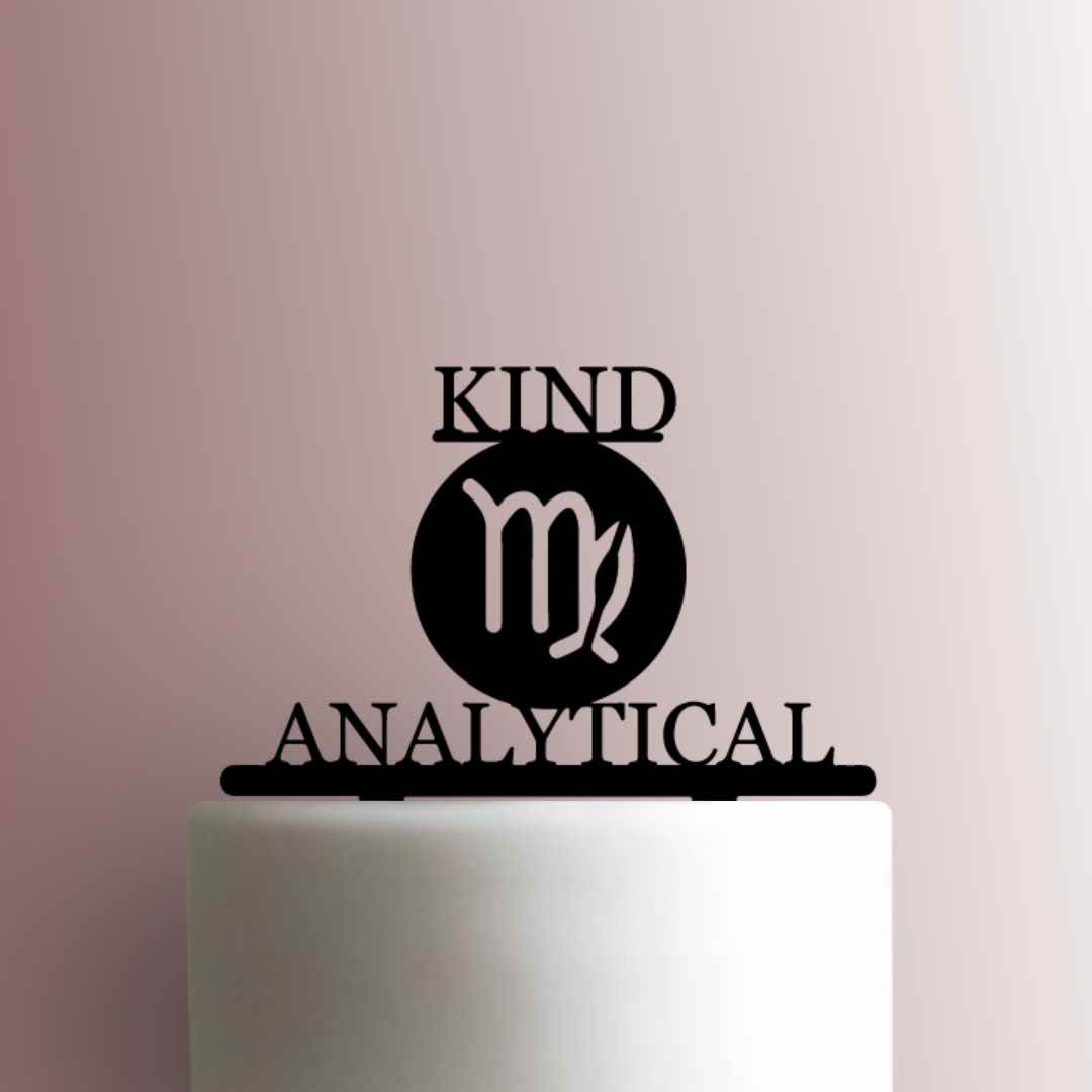 Zodiac ? Virgo Characteristics - Acrylic Cake Topper