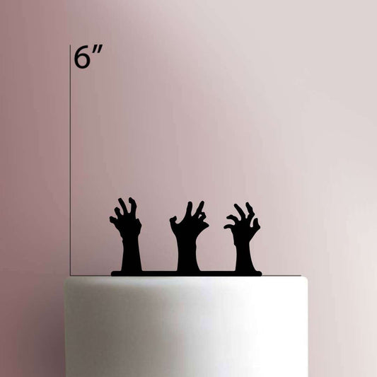 Halloween ? Zombie Hands- Acrylic Cake Topper