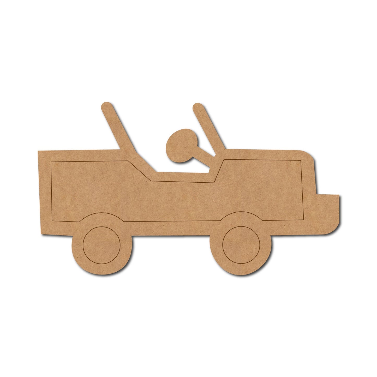 Jeep Car Pre Marked Shape 2