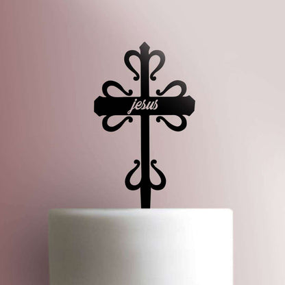 Jesus Cross - Acrylic Cake Topper
