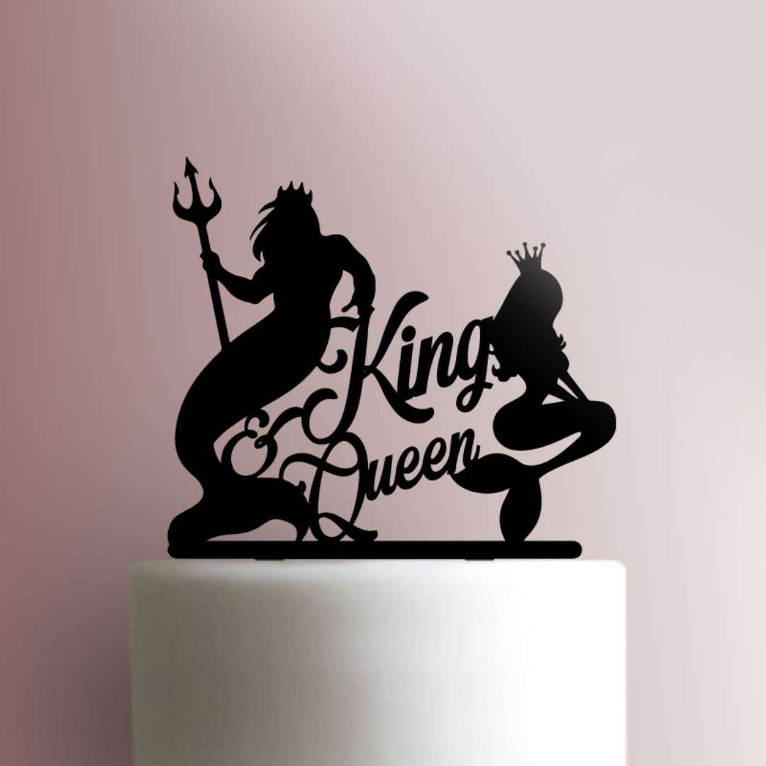 King and Queen - Acrylic Cake Topper