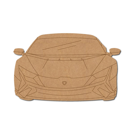 Lamborghini Supercar Pre Marked Shape 1
