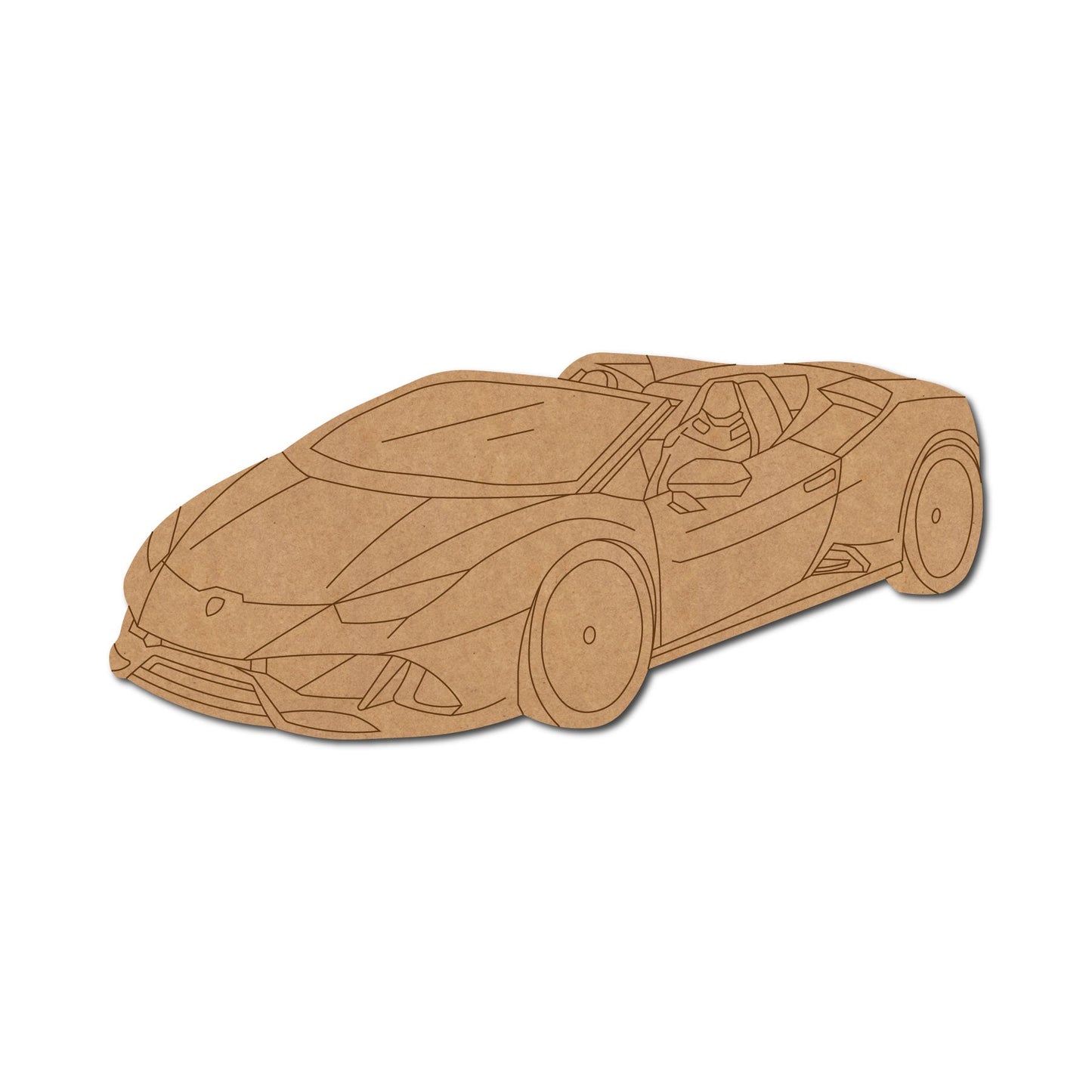 Lamborghini Supercar Pre Marked Shape 2