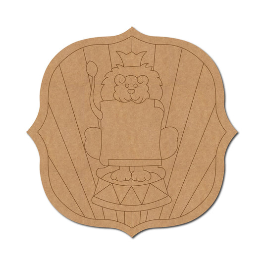 Lion In Carnival Circus Pre Marked Design 1
