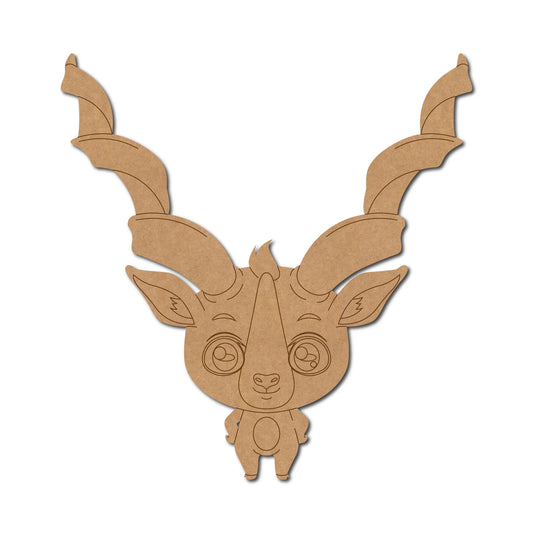 Markhor Wild Goat Pre Marked Design 1