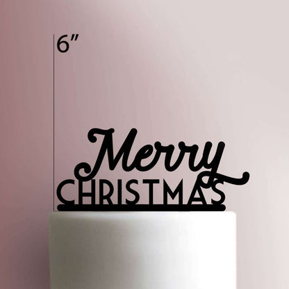 Merry Christmas - Acrylic Cake Topper