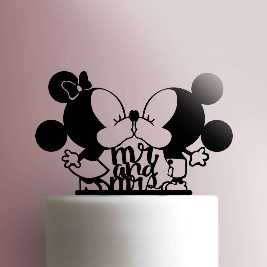 Mickey and Minnie - Acrylic Cake Topper