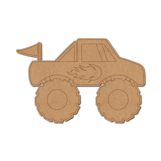 Monster Truck Pre Marked Shape 1