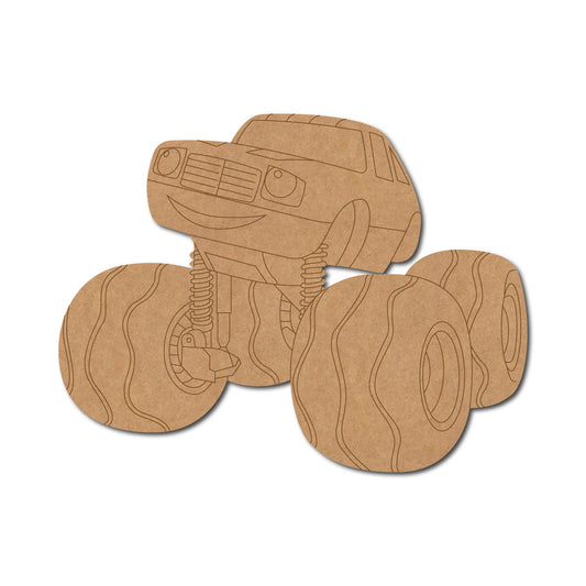 Monster Truck Pre Marked Shape 4