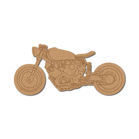 Motorcycle Pre Marked Shape 2