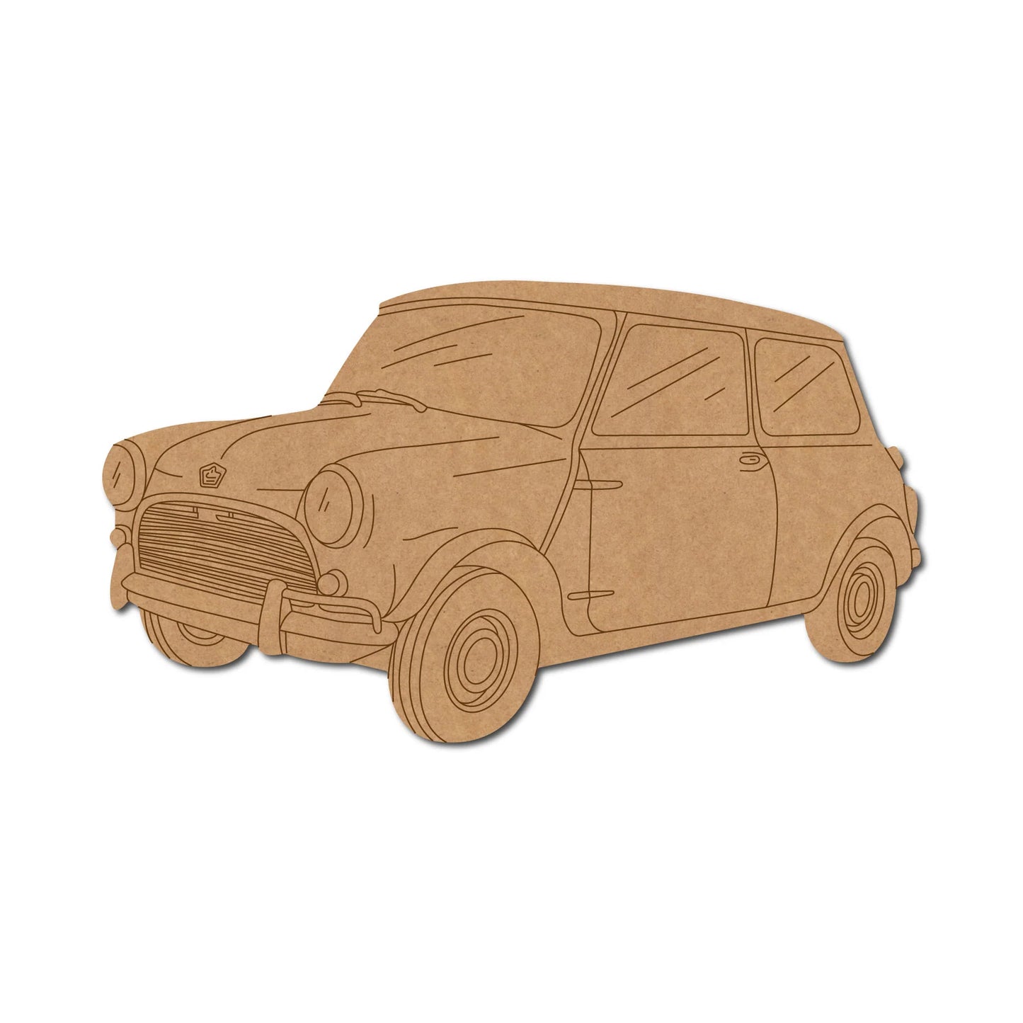 Mr. Bean Car Pre Marked Shape 1