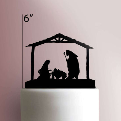 Nativity - Acrylic Cake Topper