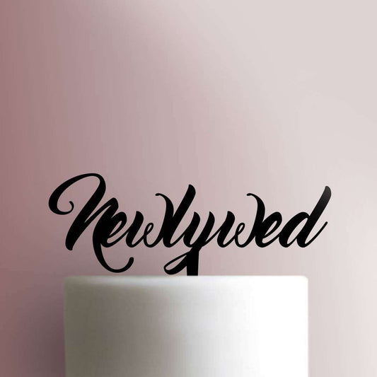 Newlywed - Acrylic Cake Topper