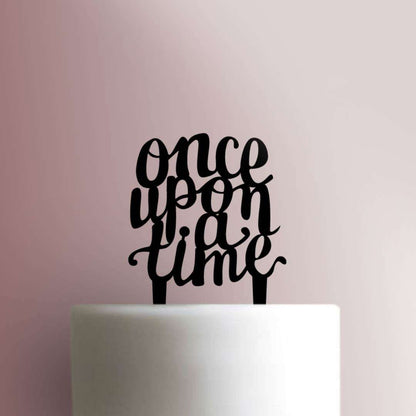 Once Upon A Time - Acrylic Cake Topper