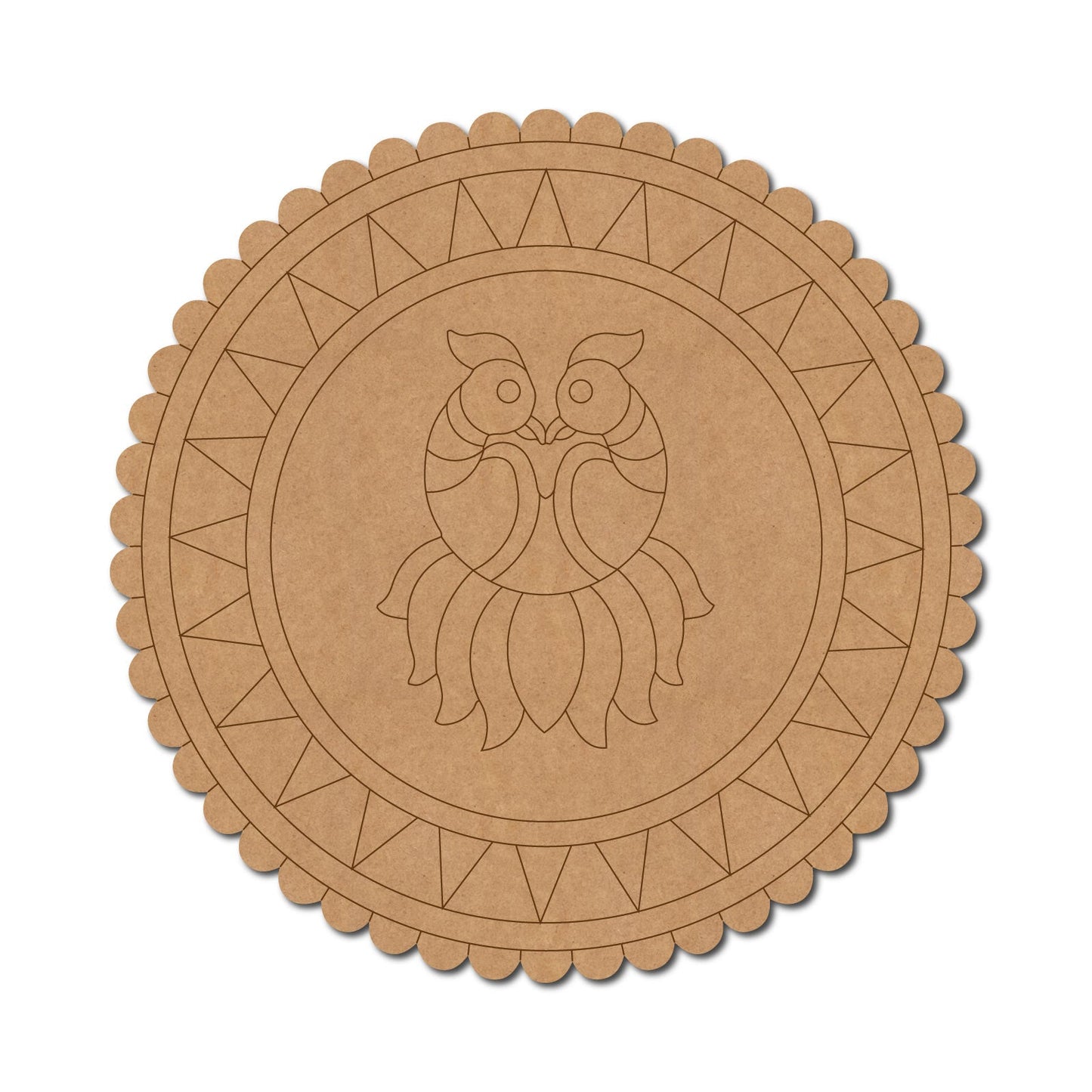 Parrot Pre Marked Round Design 1