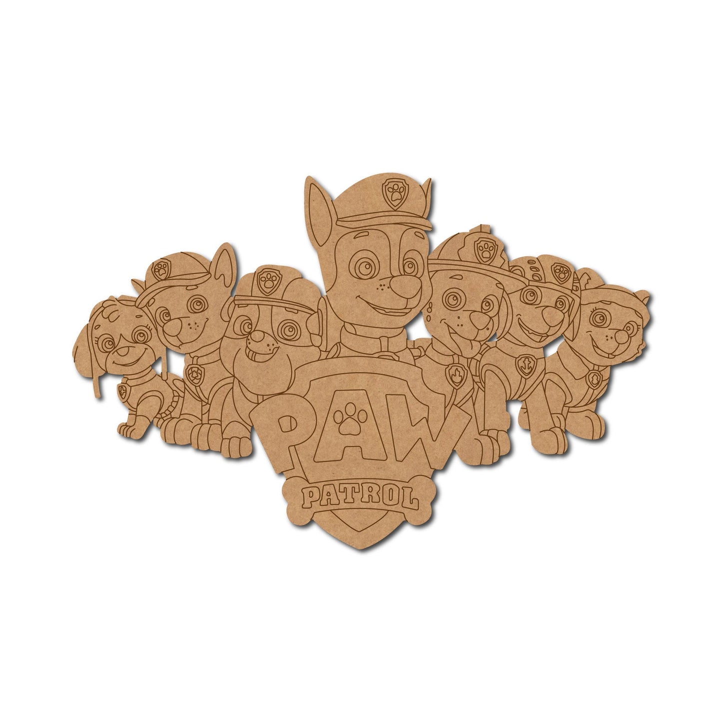 Paw Patrol Pre Marked Base Design 2