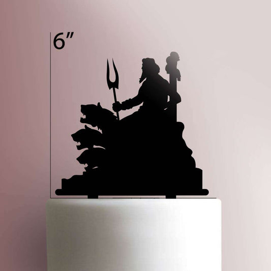 Poseidon- Acrylic Cake Topper