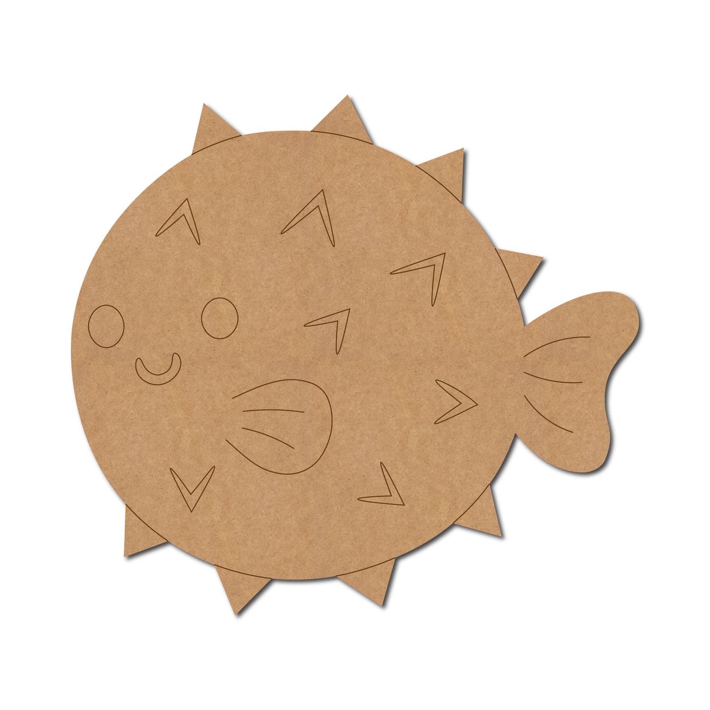 Puffer Fish Pre Marked Design 1