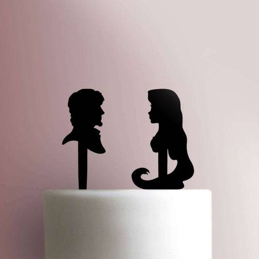 Rapunzel and Flynn - Acrylic Cake Topper
