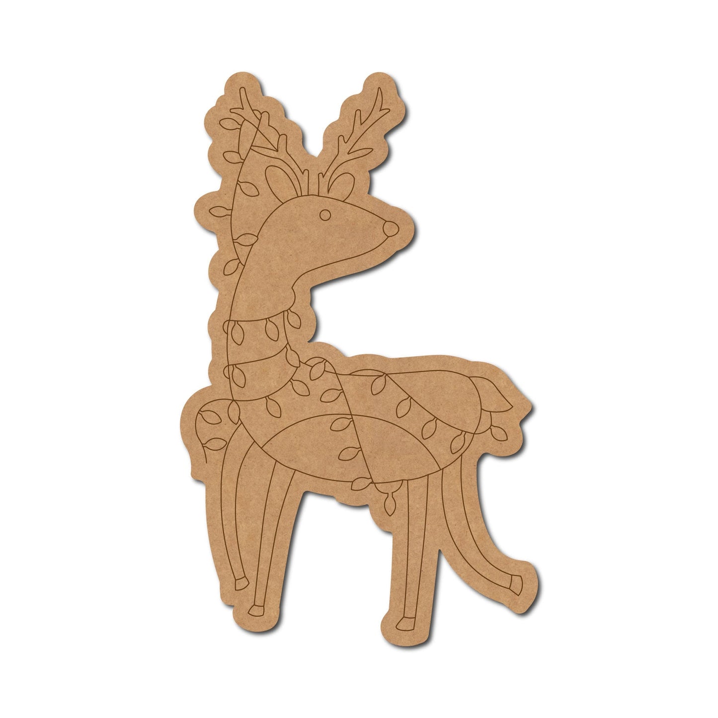 Reindeer Christmas Pre Marked Design 1