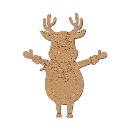 Reindeer Christmas Pre Marked Design 3