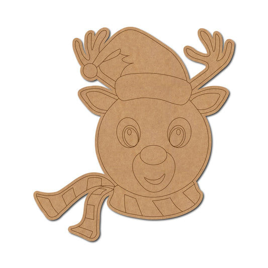 Reindeer Christmas Pre Marked Design 4