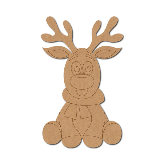 Reindeer Christmas Pre Marked Design 9