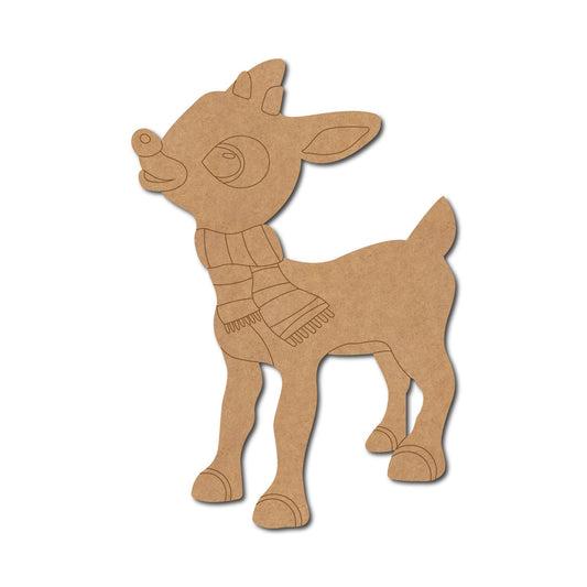 Rudolph The Reindeer Christmas Pre Marked Design 1