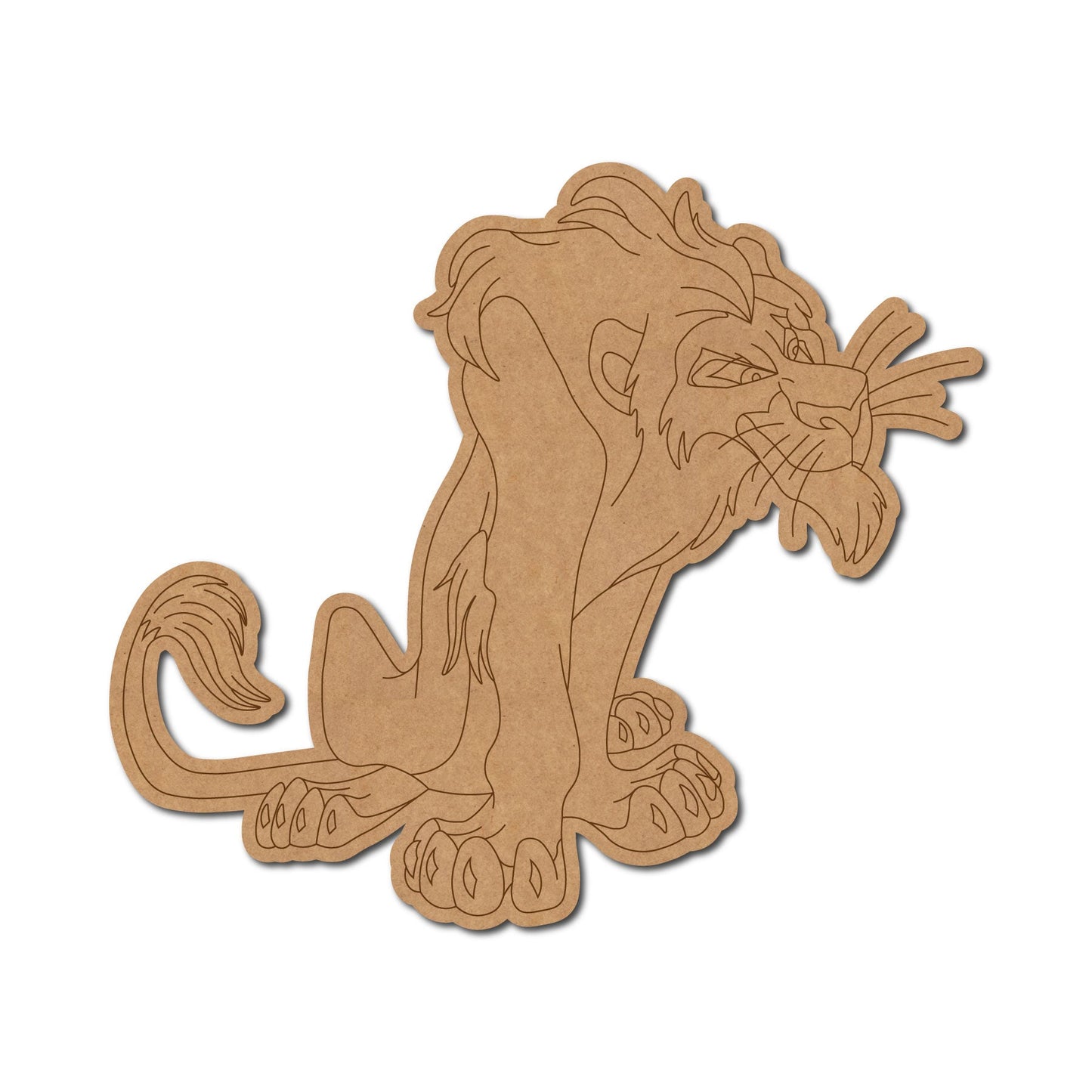 Scar The Lion King Pre Marked Design 1