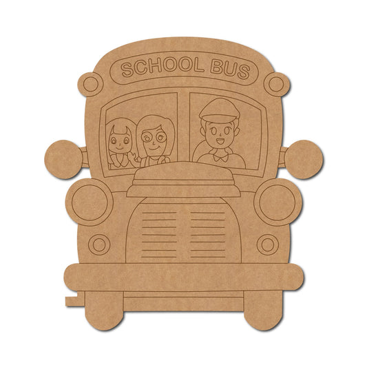 School Bus Pre Marked Shape 2