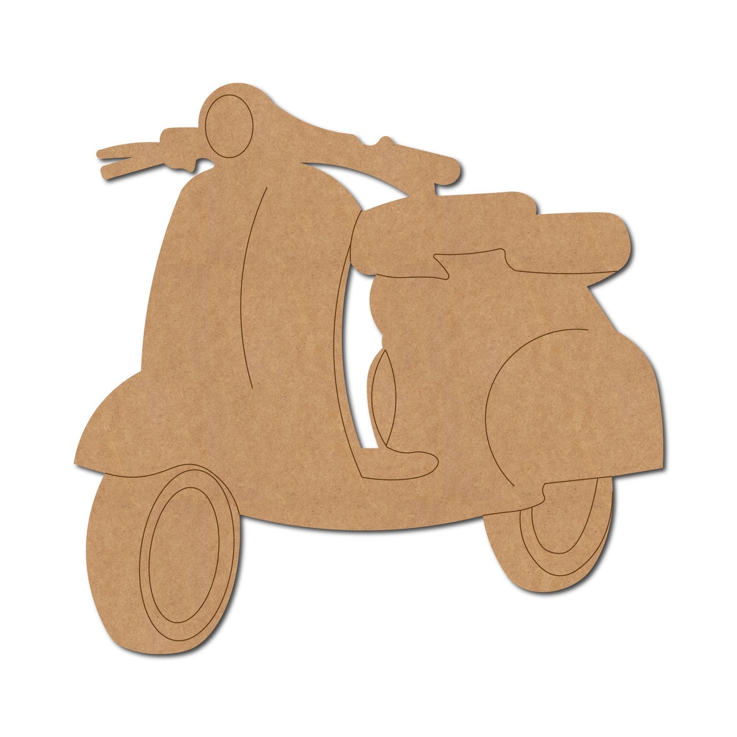 Scooter Pre Marked Shape 2
