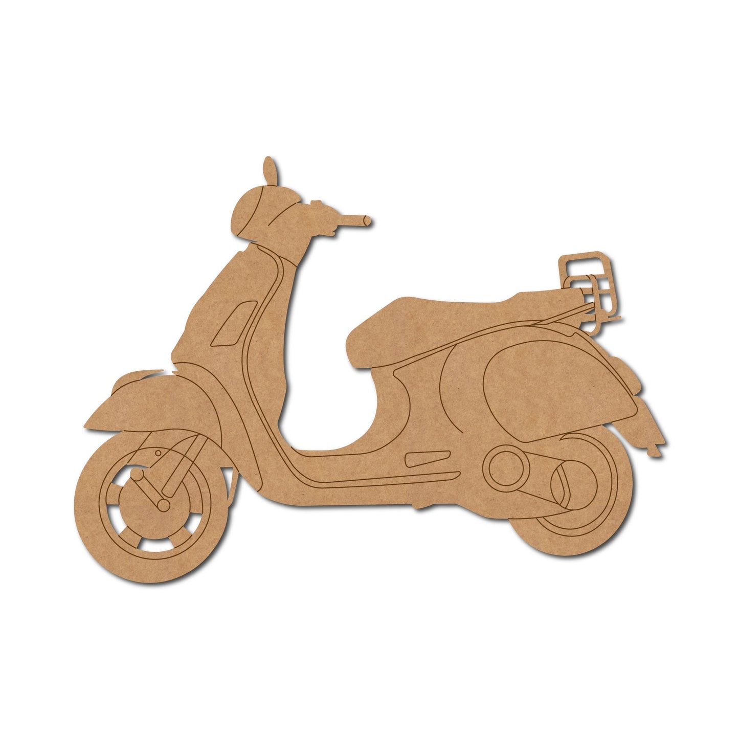 Scooter Pre Marked Shape 4
