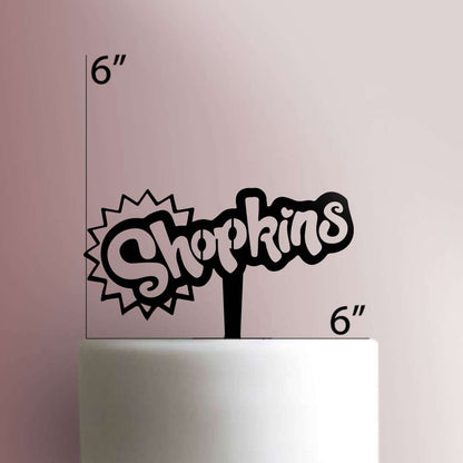 Shopkins - Acrylic Cake Topper