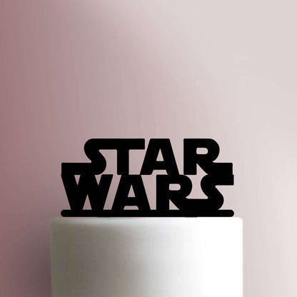 Star Wars Logo- Acrylic Cake Topper