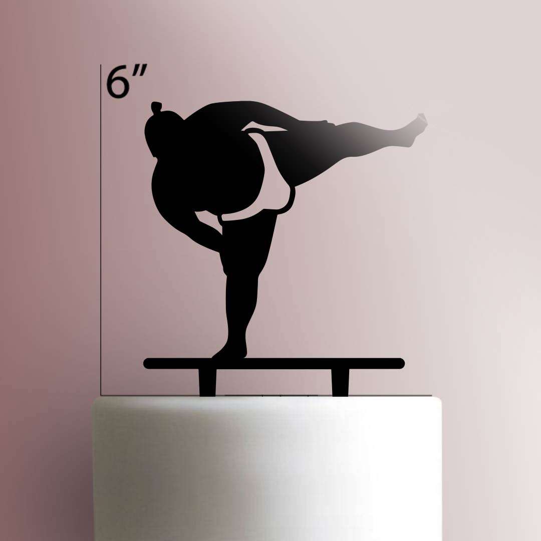 Sumo Wrestler - Acrylic Cake Topper